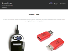 Tablet Screenshot of portablepowersupplies.co.uk